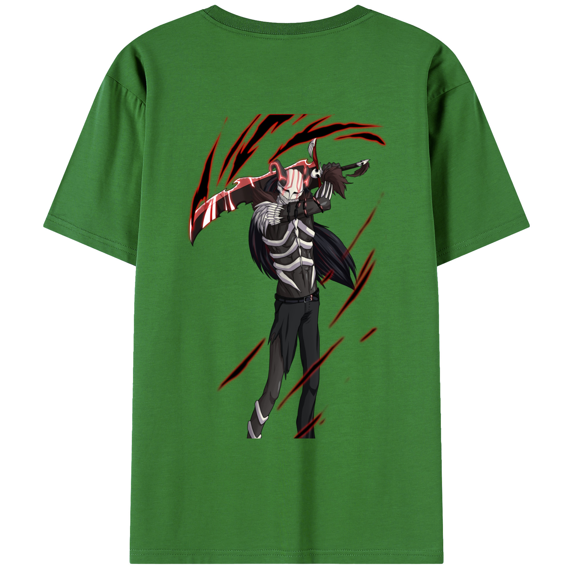 （画像用） ブリーチ 黒崎一護（くろさき いちご）BLEACH Kurosaki Ichigo レディース半袖Tシャツ(バックプリント)